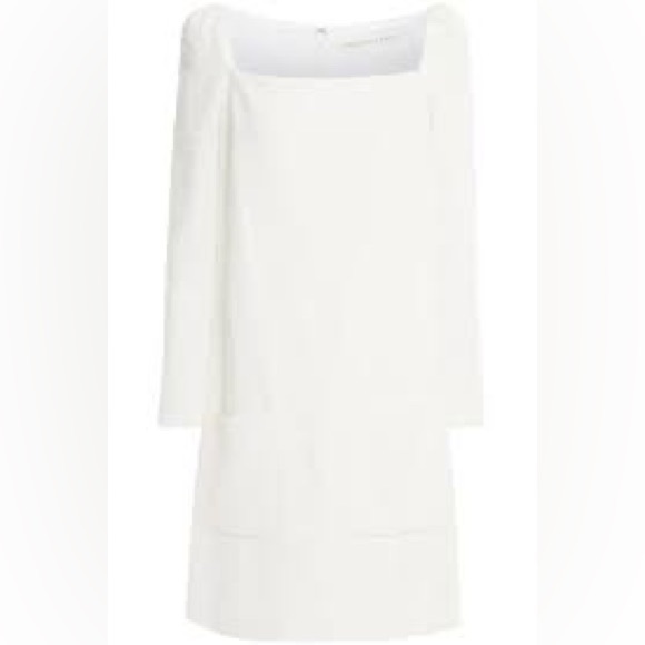 Veronica Beard Alona Tweed Mini Dress in Ivory | 10 | NWT - Picture 4 of 4